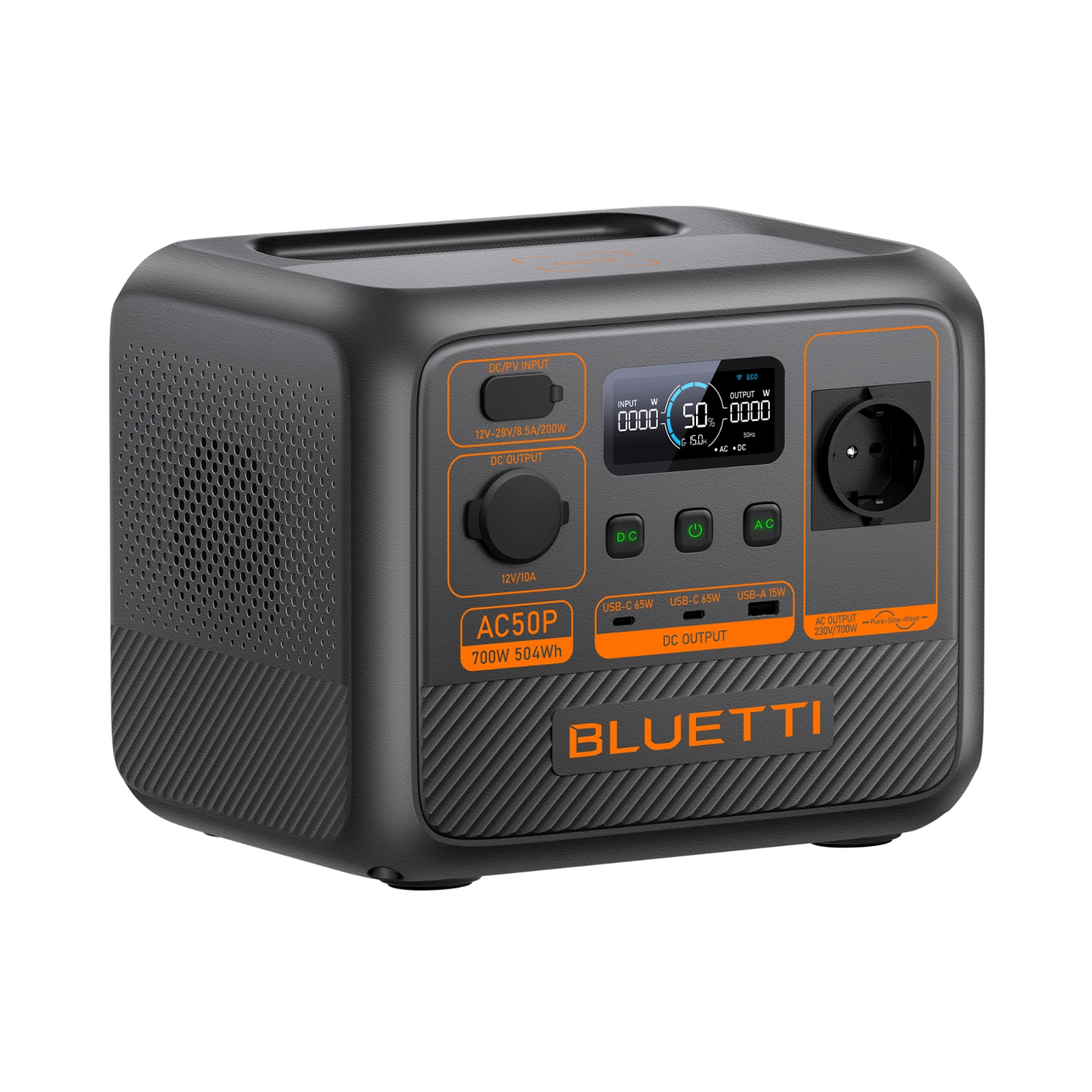 Bluetti Premium 50 AC50P, ракурс три четверти