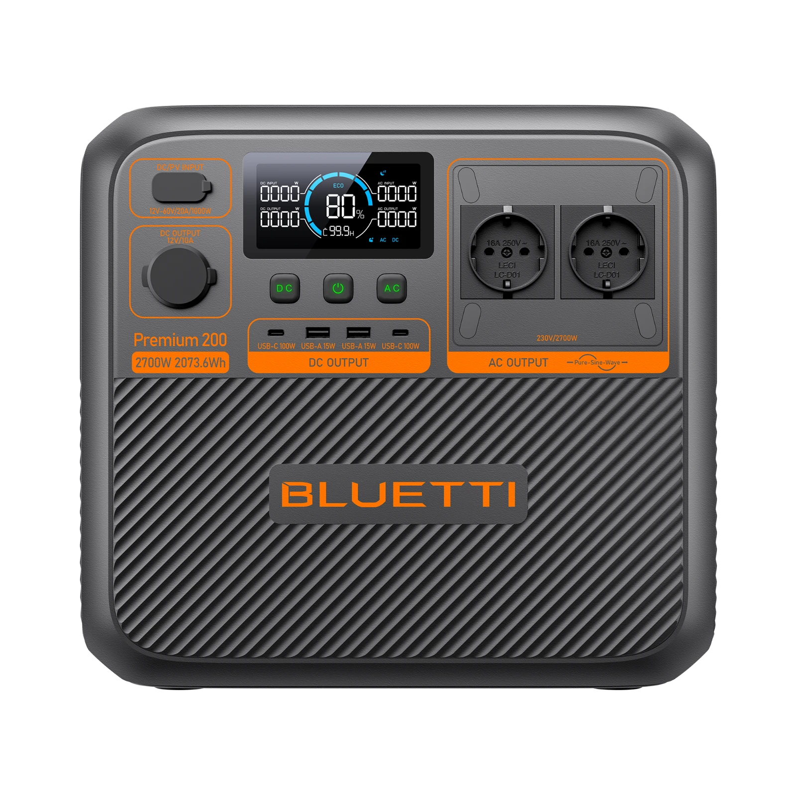 Передняя панель Premium 200 V2